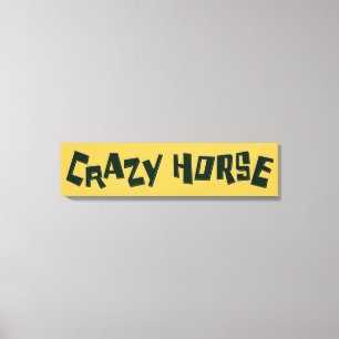 Crazy Horse Leinwanddruck