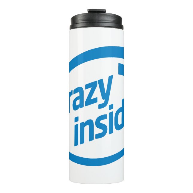 Crazy inside thermosbecher (Vorderseite)