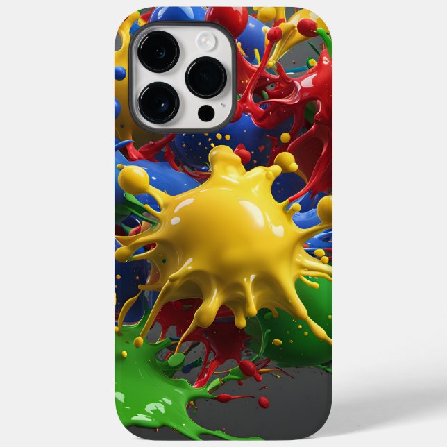 Crazy -iPhone 14 Pro Max Cas Case-Mate iPhone Hülle (Rückseite)