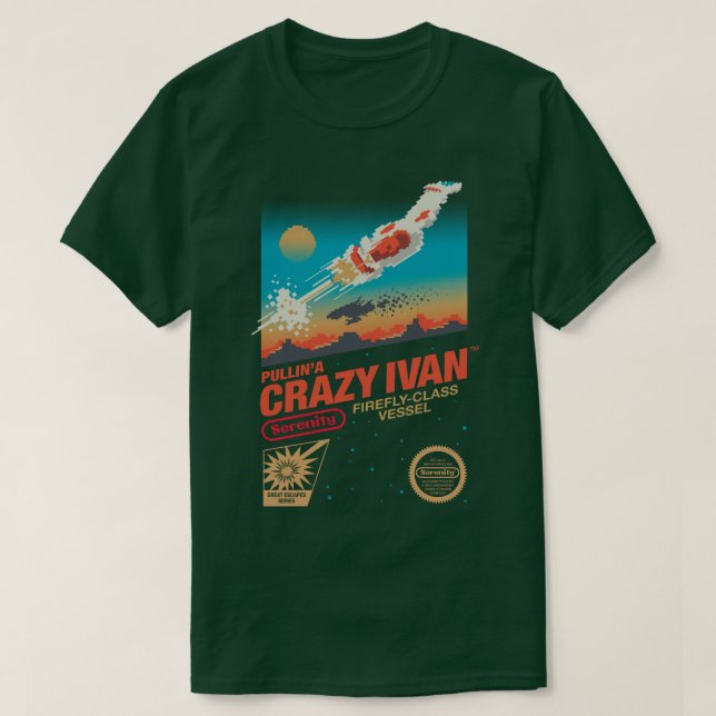 Crazy Ivan T-Shirt (Design vorne)