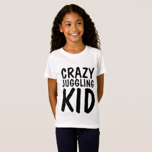 CRAZY JUGGLING KID T - Shirt, Juggler T-Shirt