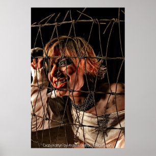Crazy Kaitlyn von Andrew Gettler Poster