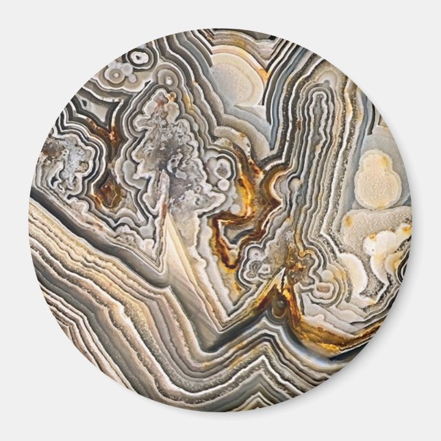 Crazy Lace Agate Magnet (Vorne)