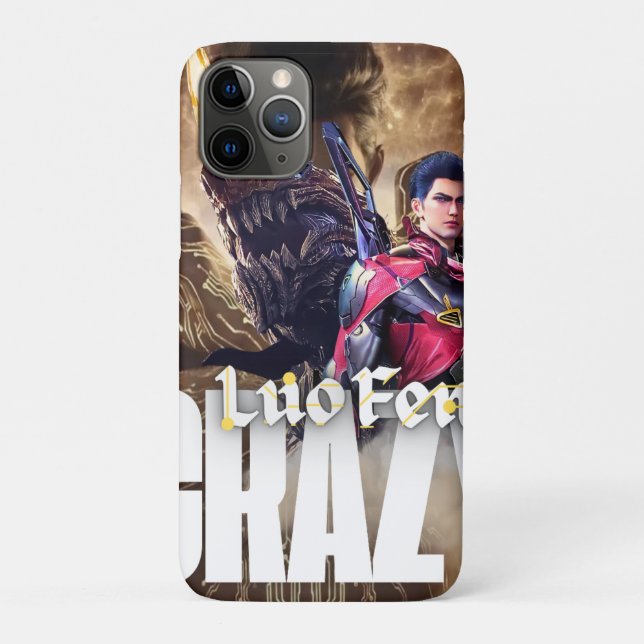 Crazy - Luo Feng Case-Mate iPhone Hülle (Rückseite)