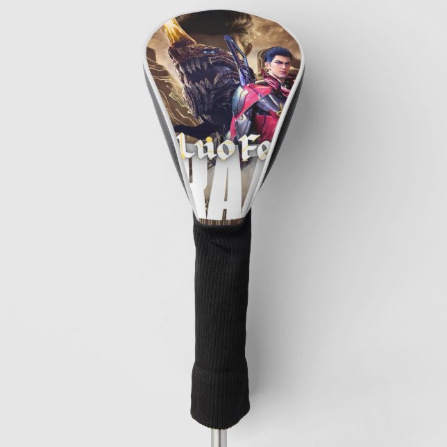Crazy - Luo Feng Golf Headcover (Vorderseite)