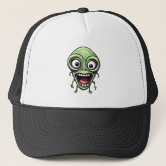 Crazy lustige Alien Truckerkappe