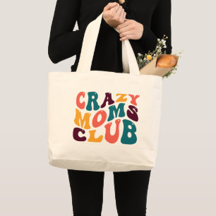 Crazy Mamas Club Parco Civico-Ciani Jumbo Stoffbeutel
