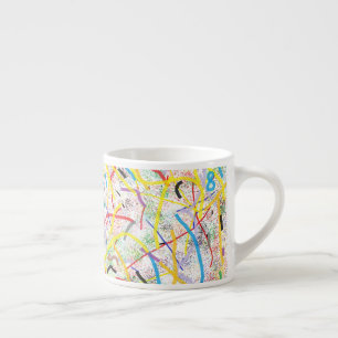 Crazy Math Funky Espresso Tasse