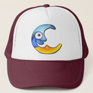 Crazy Moon Cartoon Cap Truckerkappe