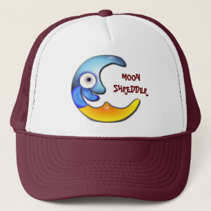 Crazy "Moon Shredder" Cartoon Cap Truckerkappe