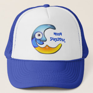 Crazy "MOON SHREDDER" Cartoon Cap Truckerkappe