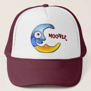 Crazy "Mooner" Cartoon Cap Truckerkappe