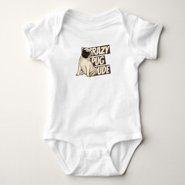 Crazy Mops Typ Baby Strampler (Vorderseite)