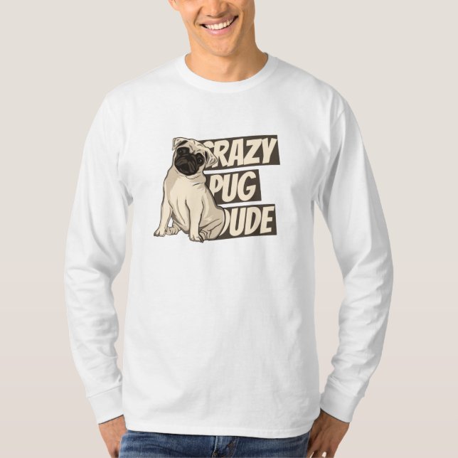 Crazy Mops Typ T-Shirt (Vorderseite)