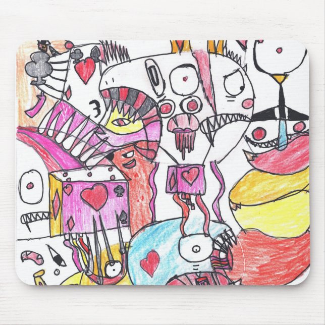 Crazy Morph Mousepad (Vorne)