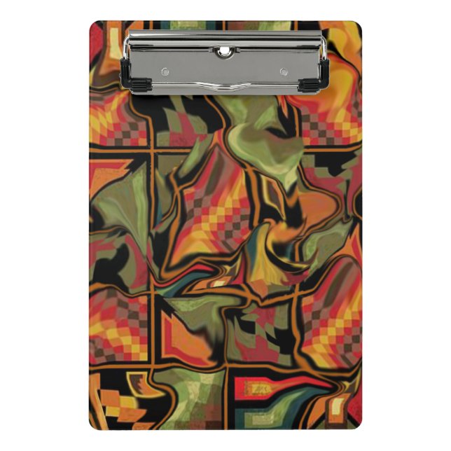 Crazy Notebook Mini-Zwischenablage Mini Klemmbrett (Vorderseite)