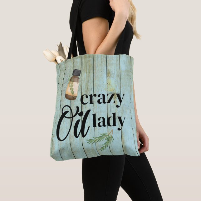Crazy Oil Lady Pun Aromatherapy Essenzielles Öl Ge (Von Nahem)