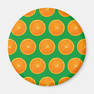 Crazy on Clementines - Green Magnet