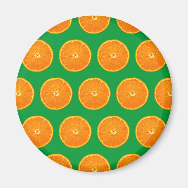 Crazy on Clementines - Green Magnet (Vorne)