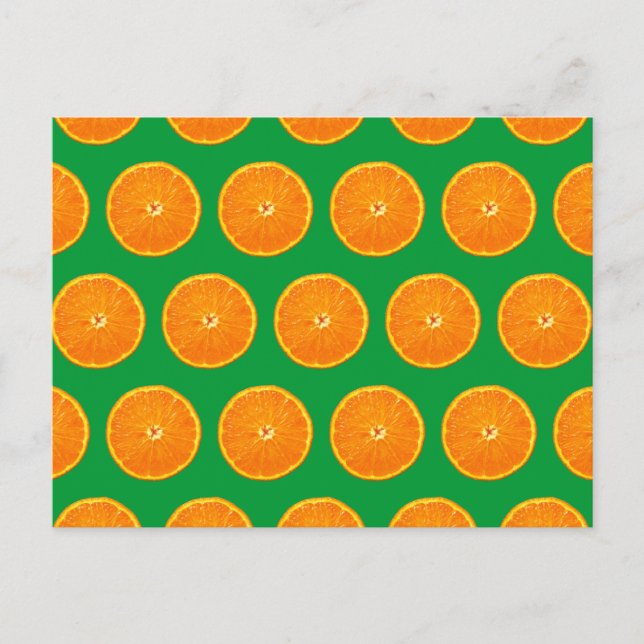 Crazy on Clementines Postkarte (Vorderseite)