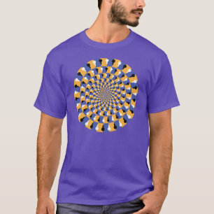 Crazy Optical Illusion - unendlicher Kreis T-Shirt