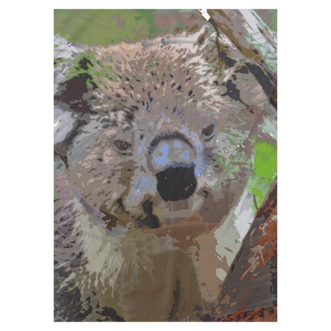 Crazy Paint - Koala Tischdecke (Vorderseite)