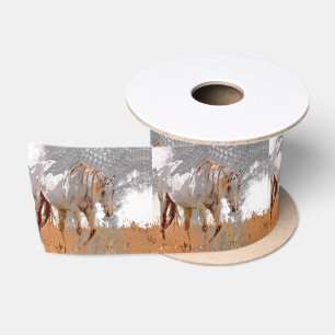 Crazy Paint - Pferd Satinband