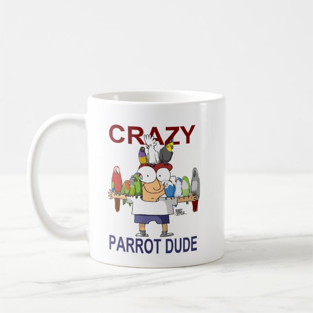 Crazy Parrot Typ Kaffeetasse (Links)