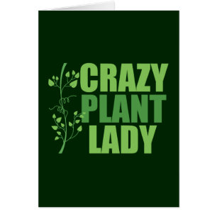 Crazy Pflanze Lady