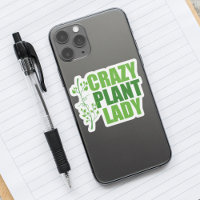 Crazy Pflanze Lady