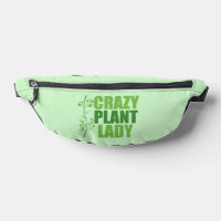 Crazy Pflanze Lady Niedlich Green Botanist
