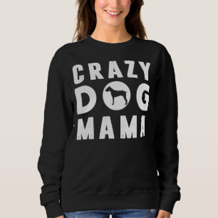 Crazy Pitbull Dog Mama Sweatshirt