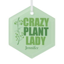 Crazy Plant Lady Cute Personalized Gardener