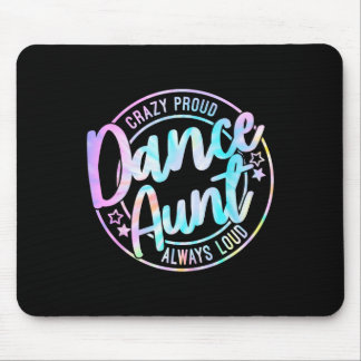 Crazy Proud Gefärbte Krawatte Tanz Tanz Tanzende T Mousepad