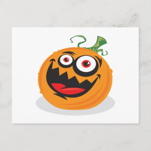 Crazy-Pumpkin Postkarte