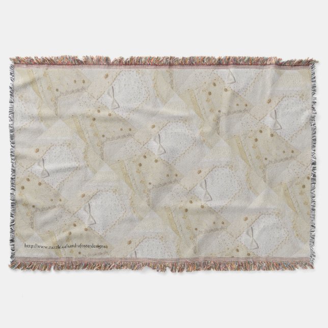 Crazy Quilt Design Decke (Vorderseite)