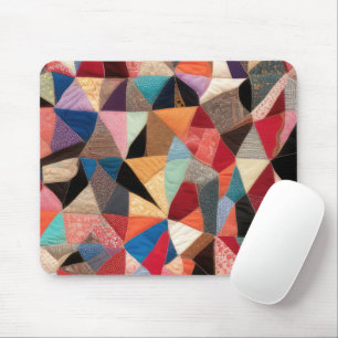 Crazy Quilt Design Mousepad