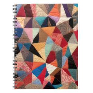 Crazy Quilt Design Notizblock