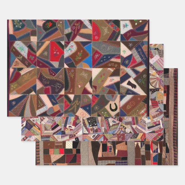 Crazy Quilt Designs Geschenkpapier Set (Set)