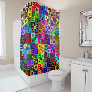 Crazy Quilt Duschvorhang
