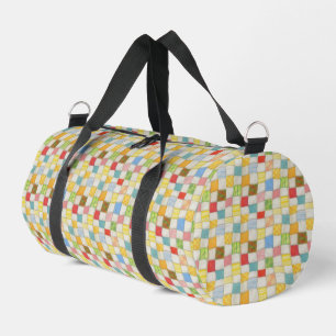 CRAZY QUILT Large Duffel Bag Duffle Bag