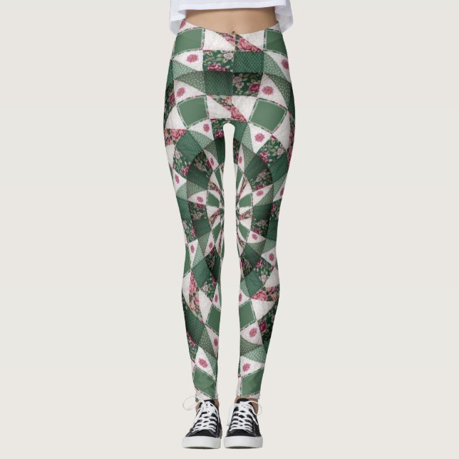 Crazy Quilt Leggings (Vorderseite)