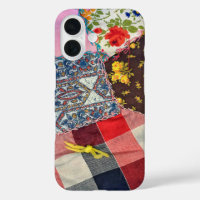 Crazy Quilt mit Garnknoten