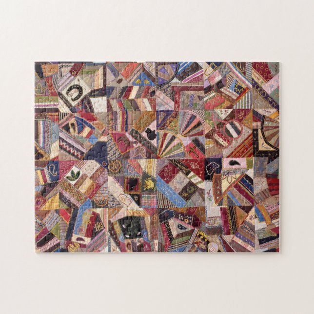 Crazy Quilt Quilt Quilt Puzzle (Horizontal)