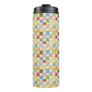 CRAZY QUILT Thermal Tumbler Thermosbecher
