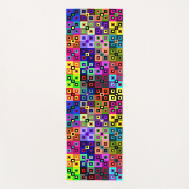 Crazy Quilt Yoga Mat Yogamatte (Vorderseite)