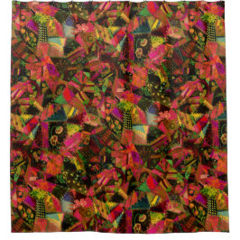 Crazy Quilty Fabulous Fun Duschvorhang