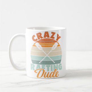Crazy Rafting Dude Rafting Kaffeetasse