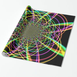 Crazy Rainbow Spiral Geschenkpapier