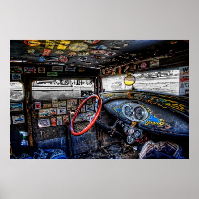 Crazy Rat Interior Poster (Vorne)